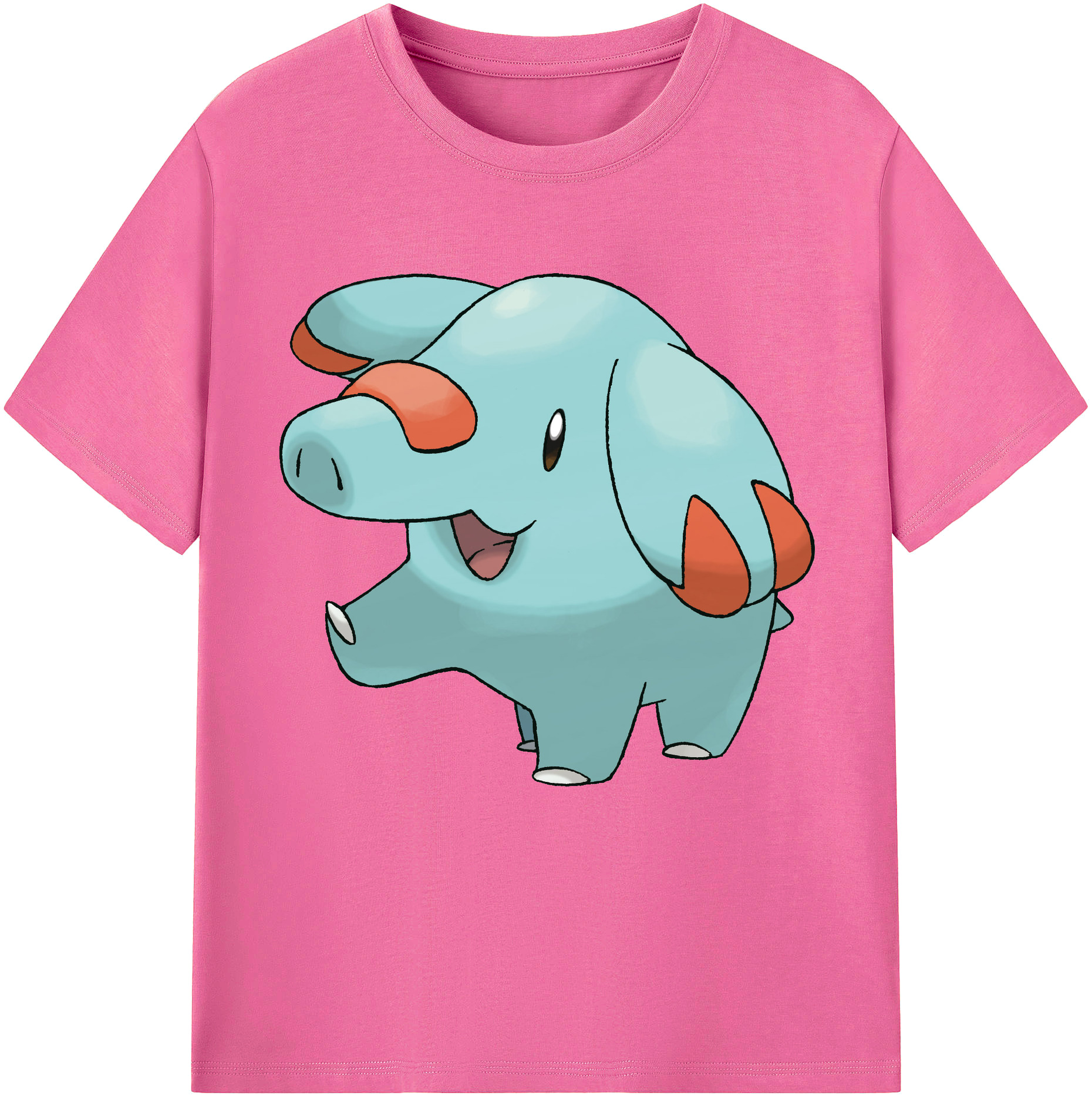 （画像用） ポケットモンスター Pokémon レディースカジュアルプリントTシャツ（綿100％）
